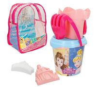 ColorBaby Disney 48211 Principesse Set secchio da spiaggia per bambini con zaino