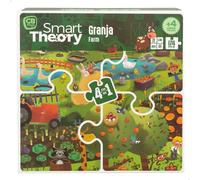 Colorbaby Fattoria 4 In 1 Di 174 Pezzi Grandi Puzzle Smart Theory