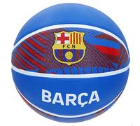 ColorBaby FC Barcelona Pallone da Basket T7, diametro 24 cm, design ufficiale con scudo, materiale antiscivolo, ottimale per interni ed esterni (77621)
