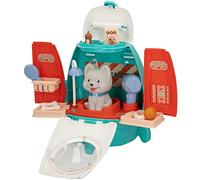 ColorBaby- Gogo Friends-Set Cura Animali Razzo +3A, Colore Rakete, Small, 49704