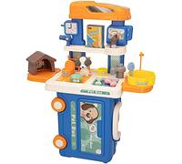ColorBaby Gogo Friends-Set Cura Pet Autobus +3A, Colore Bus, 49705