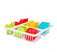 Colorbaby Il Mio Scolapiatti Colorato Con Utensili Da Cucina 26 Pezzi