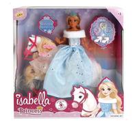 ColorBaby Isabella Bambola Principessa, 30 cm, con cavallo, accessori, giocattoli per ragazze 3 (39418)