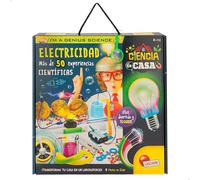 Colorbaby Lisciani I'm A Genius, Laboratorio di Scienza, 50 Esperimenti Scientifici, Giochi di Elettricità, Kit di Lampadine, Giocattolo Educativo, Scienza Domestica, Giocattoli Bambini 8 Anni, 47631