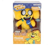 ColorBaby Mikecrack, peluche interattivo, cane Mike, con musica, registrazione e riproduzione vocale, giocattolo personaggio Youtube, 29 cm, canta cioccolato con mandorle, ripeti quello che dici