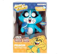ColorBaby Mikecrack, peluche interattivo, gattina Akela, con musica, registrazione e riproduzione vocale, giocattolo personaggio Youtube, 29 cm, canzone migliore canzone, ripetere quello che dici