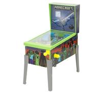 ColorBaby Minecraft - Mini flipper arcade da tavolo, luci e suoni, cartoni animati, giochi da tavolo, giocattoli retrò, giocattoli da collezione, consigliato adulti e bambini +3 anni (77712)