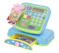 ColorBaby Peppa Pig Registratori di cassa Giocattolo, Accessori inclusi, Banconote, Monete e carte giocattolo, Giocattoli didattici, Apprendimento e divertimento +3 anni (39162)