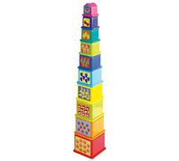 ColorBaby Play, Gioco Torre di Cubi Quadrati (44285)