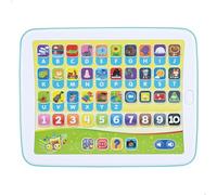 ColorBaby Play Tablet educativo bilingue, Bambini spagnolo-inglese, con lettere, numeri, animali e musica, con melodia, giocattolo educativo, apprendimento, per ragazzi e ragazze, dai 24 mesi (39623)