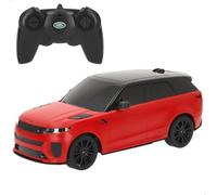 ColorBaby RASTAR - Telecomando radiocomandato, Range Rover Sport SV, scala 1:14, replica ufficiale, telecomando 2.4 GHz, porte a battente, colore assortito bianco o rosso, per bambini dai 6 anni