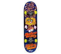 ColorBaby - Skateboard in Legno, Dimensioni: 79 x 20 cm, con ASSE in Alluminio e Ruote in PVC da 50 x 30 mm Retro Anni '80