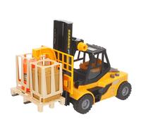 ColorBaby Speed & Go - Carrello elevatore per giocattolo, carrelli elevatori, con luci e suoni, sistema di attrito, scala 1:16, 10 x 26 x 14 cm, auto per bambini +3 anni, veicoli costruzione (47976)