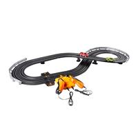 Colorbaby Speed & Go - Pista da corsa elettrica, 2 auto, scala 1:64, dimensioni 93 x 43 cm, lunghezza 232 cm, piste per auto per bambini, auto telecomandata, circuito corsa, 8 anni, 47521