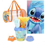 ColorBaby Stitch - Set da spiaggia per bambini con asciugamano (77894)