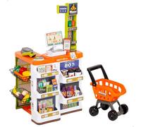 ColorBaby- Supermercato Giocattolo con Carrello, 47965