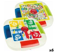 COLORBABY - Tabellone Per Parcheesi E Gioco Dell'oca Colorbaby 26 X 5 X 26 Cm (6 Unit)