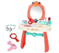 ColorBaby, Toeletta con Luce e Suono, Principesse, Include Accessori, Bellezza Infantile, Gioco Trucco, Tavolo per truccare, Giocattolo per Ragazze, 3 Anni (47378)