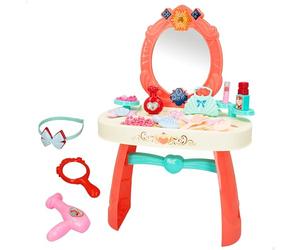 ColorBaby, Toeletta con Luce e Suono, Principesse, Include Accessori, Bellezza Infantile, Gioco Trucco, Tavolo per truccare, Giocattolo per Ragazze, 3 Anni (47378)