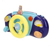 ColorBaby Bluey - Volante per passeggino, manico di ancoraggio, design colorato, Bluey, Bingo e suoi amici, giochi interettivi, attività per bambini +6 mesi (39146)