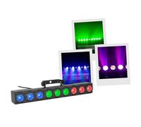 ColorBar 9x3W RGB pixel DMX512 telecomando IR - BOOMTONE DJ MSC-BOOCOLORBAR9X3WRGB