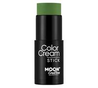 ColorCream Face & Body Paint Stick di Moon Creations - Trucco professionale per viso e corpo, per adulti e bambini, 21 g, verde erba
