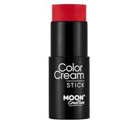 ColorCream Face & Body Paint Stick di Moon Creations - Trucco professionale per viso e corpo, per adulti e bambini, 21 g, rosso vivo