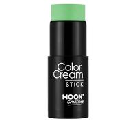 ColorCream Face & Body Paint Stick di Moon Creations - Trucco professionale per viso e corpo, per adulti e bambini, 21 g, verde brillante
