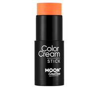 ColorCream Face & Body Paint Stick di Moon Creations - Trucco professionale per viso e corpo, per adulti e bambini, 21 g, arancione brillante