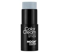 ColorCream Face & Body Paint Stick di Moon Creations - Trucco professionale per viso e corpo, per adulti e bambini, 21 g, grigio scuro