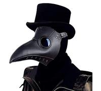 Colording Halloween Maschere Steampunk Maschera Medico Della Peste Pelle a Naso Lungo Bird Beak Dottore Peste Halloween Cosplay Party Puntelli Costume