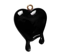 Colore acrilico Nappe Cuore Pendenti Con Foro Amore Drop Tag Sangue Per Portachiavi Collana Gioielli Fare Acrilico Nappe Pendenti Per La Creazione Di Gioielli, Misura unica, come descritto, come