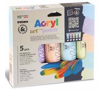 Primo Confezione 5 Colore Acrilico 75-Pastello 4212tatm5past