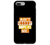 Colore arancione Nobody Dope As Me Grafica arancione Custodia per iPhone 7 Plus/8 Plus
