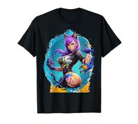 Colore Blob Artistico Anime Cosplay Gatto Maglietta