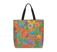 Colore brillante 1 stampa moda con zip borsa a tracolla borsa casual borsa shopper borsa per lavoro viaggio