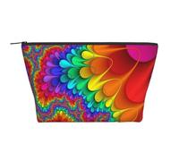 Colore brillante, Borsa da toilette Borsa per trucco Borsa per cosmetici Borsa da toilette da viaggio portatile