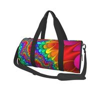 Colore brillante, Borsone da viaggio di grande capacità Borsa rotonda Borsa da viaggio sportiva Borsa da viaggio Borsa da fitness