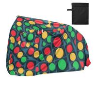 Colore Cartoon Carino Luce di Segnale Impermeabile Coperture per Bici con Fori di Blocco Interno Esterno Stoccaggio Mountain Road Copertura Bici Elettrica Adatto per La Maggior Parte Kit para