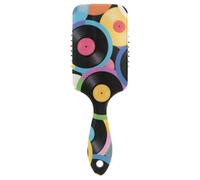 Colore Cartoon Record amichevole pettine spazzola per capelli progettato bagnato asciutto spazzola per capelli bagnati con manico ergonomico cepillo anti crespo para cabello