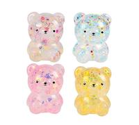Colore Casuale 1 pz Gummy Bear Decompression Toys (1 pz) Stress per Adulti Stress Toy, Giocattoli sensoriali Stress Toy Party per Bambini Easter Stuffers Stress Toys Bears TLq934 (Camouflage, 8cm)