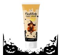 Colore Corporeo per Adulti | Crema a Copertura Totale per Body Paint | Makeup Lavabile Long-Lasting per Adulti Bambini Vampiro Scheletro Zombie - Per Cosplay Teatro Feste Natale Zombie Scheletro Vampi