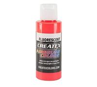 Colore CREATEX Aerografo Colors Fluorescent 5408 Red