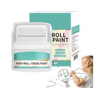 Colore del rullo da parete - Colore indipendente e a rullo, set di rivestimenti murali interni | 50 g rullo per il restauro della parete, strumento per la ristrutturazione rapida della