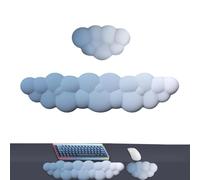 Colore di gradiente di sostegno della palma della schiuma di memoria | Desk Cloud Wrist Pad per computer portatile digitazione sul posto di lavoro