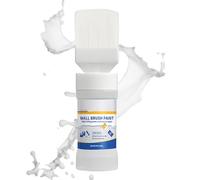 Colore Di Riparazione - Colore Della Parete Bianco, Calcolo Completo | Riparazione A Parete Piatta, Pasta Di Lattice 180g, Pennello Pratico, Della Parete Interna, Asciugatura Rapida