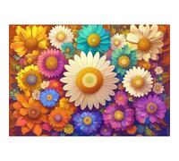 Colore Diamond Painting Kit Completo 40x50cm, 5D Girasole Diamond Painting per Adulti DIY Pittura Diamante, Diamantini Crystal Art Bambini Strass Ricamo a Punto Croce Pittura, Decor Regalo XW-O190Y