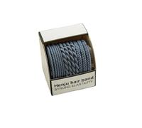 Colore estivo, fascia elastica alta elastica, cravatta for capelli da donna, copricapo, fascia intrecciata(Blue10 Roots Box)
