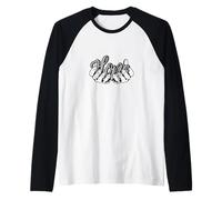 Colore Grigio Hold On To Hope Grafica Grigia Maglia con Maniche Raglan