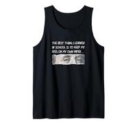 Colore Grigio Occhi sulla Tua Carta Grafica Grigia Canotta